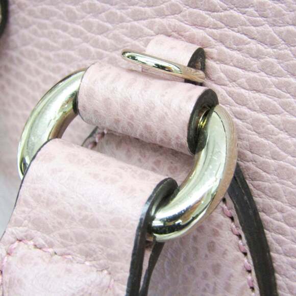 GUCCI Authentic Pink Leather Shoulder Bag - Picture 8 of 11